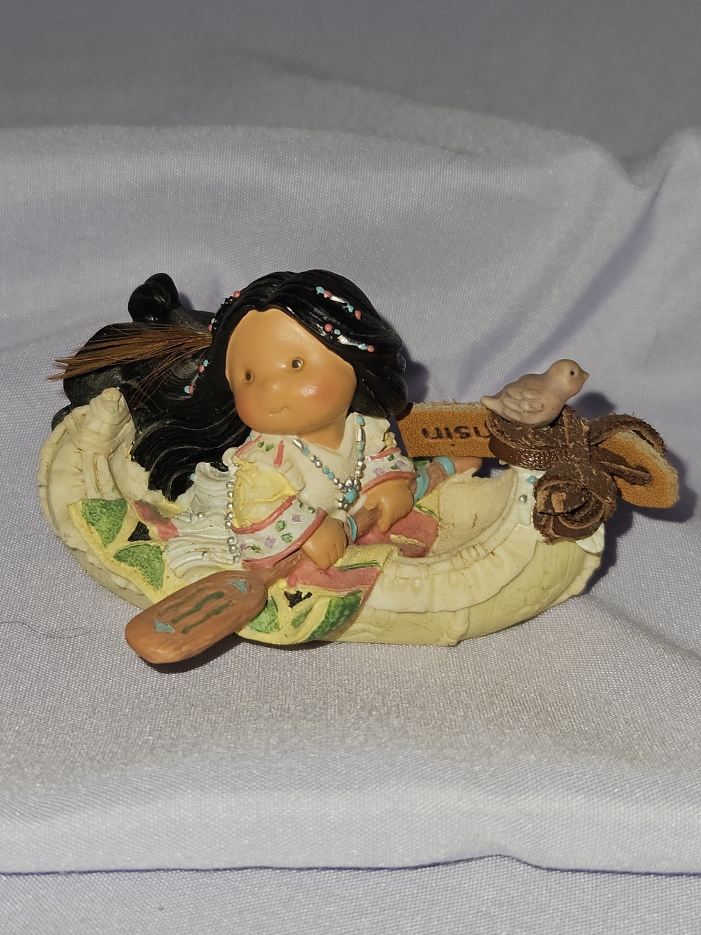 Enesco: Maiden Riding In A Canoe - Picture 4 of 7
